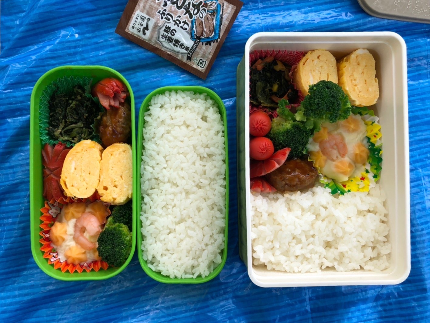 お弁当で休憩