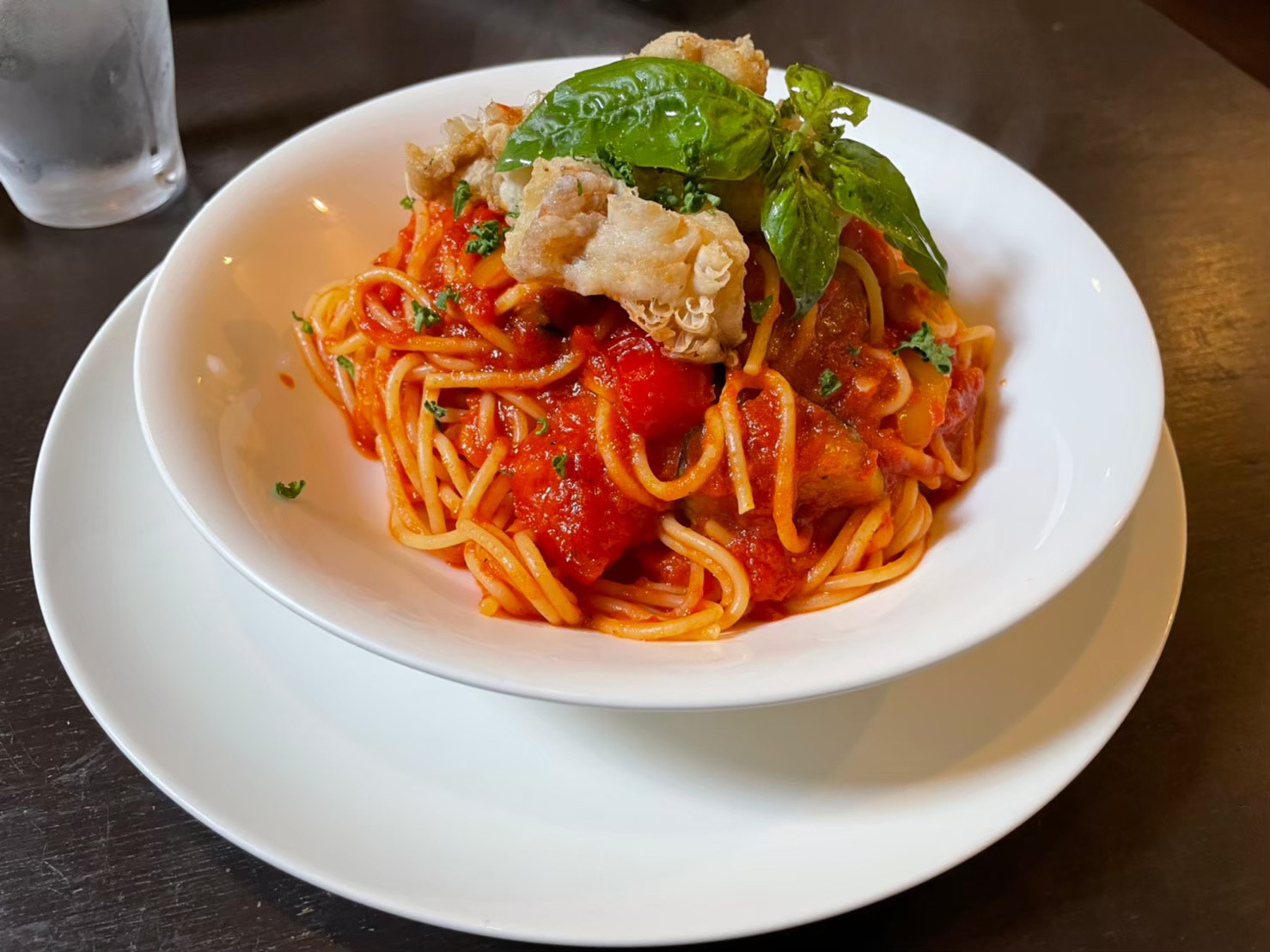 トマトパスタ