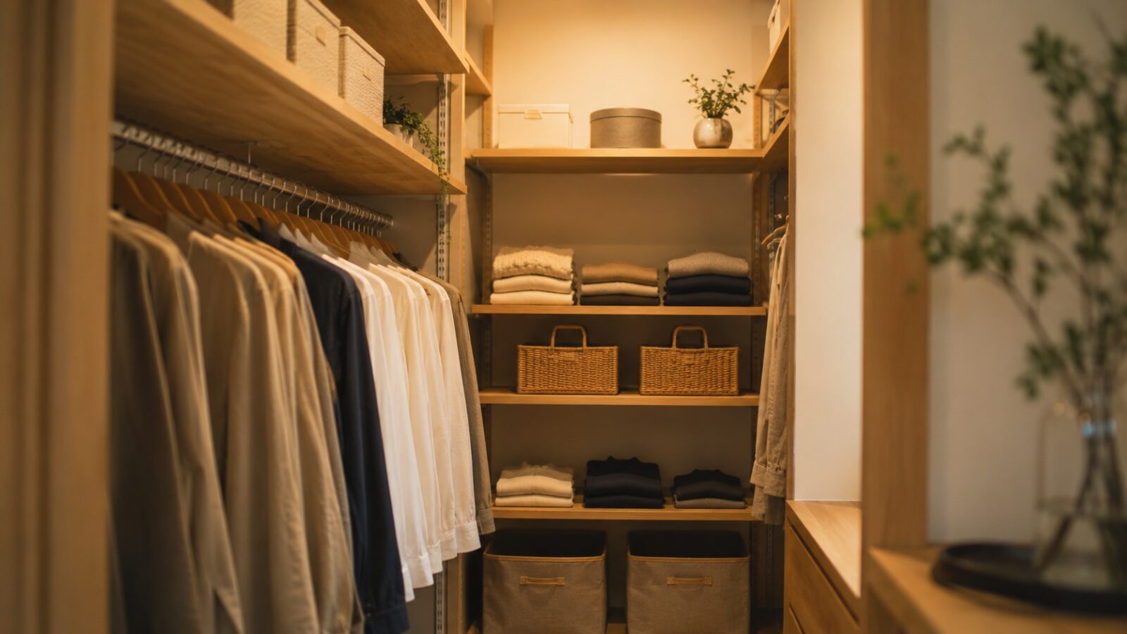 注文住宅の間取りで後悔しがちな収納(パントリー・クローゼット)のポイントを示したイメージ画像