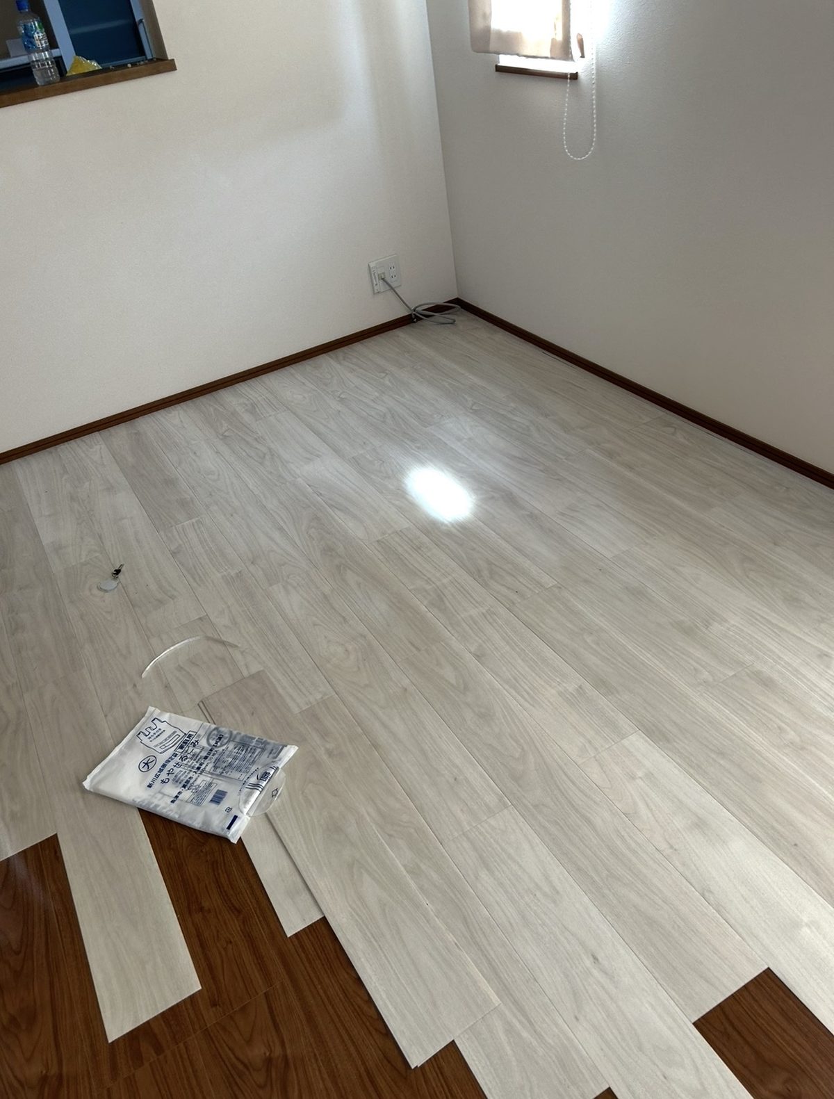新築の空き部屋の様子